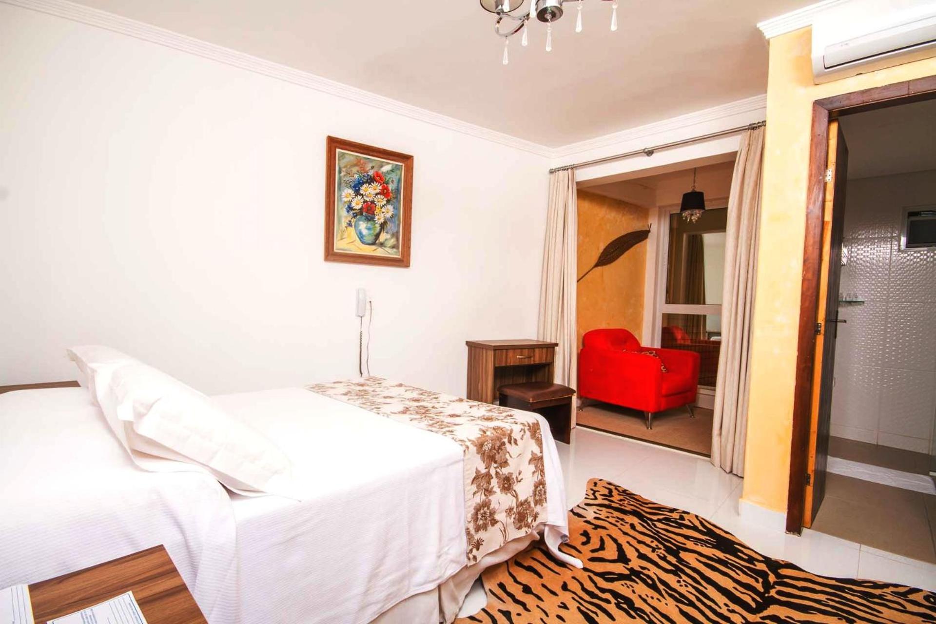 Hotel Cabana Suiça Guaratuba Oda fotoğraf