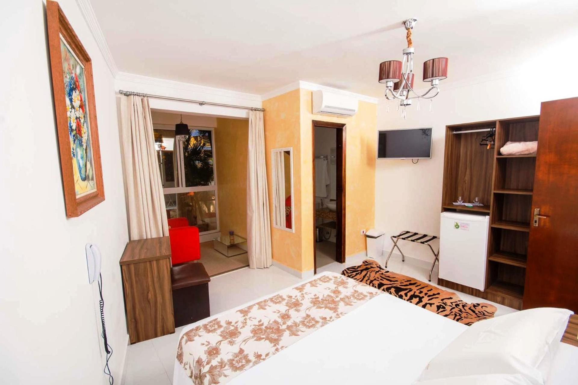 Hotel Cabana Suiça Guaratuba Oda fotoğraf